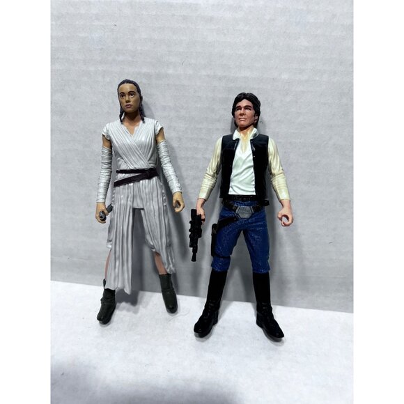 Han Solo Star Wars figure Rey toy figures - Picture 1 of 6